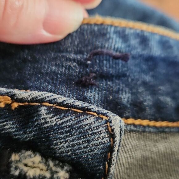 Women's medium Great Smoky Los Angeles denim skirt New with tag - Picture 7 of 7